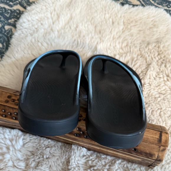 Unisex OOriginal Sport Thong Black/Azul Sandals size 7 - Picture 7 of 11